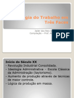 As Três Faces Da Psicologia Do Trabalho - Jader Sampaio - UFMG