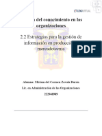 Estrategias para La Gestión de Información en Producción y Mercadotecnia Retroalimentacion