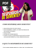 Desperdicio de Semente