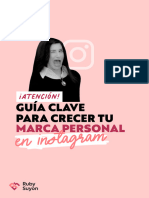 Guia Crece Tu Marca Personal Instagram