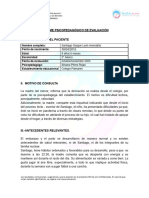 Informe Psicopedagógico Santiago León