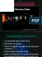 Caracteristicas Planetas