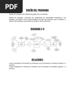 Diseño Del Programa