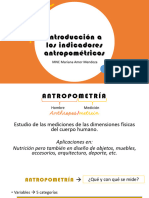 Introducción Indicadores Antropométricos 