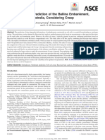 Kamruzzaman Et Al 2024 Settlement Prediction of The Ballina Embankment Australia Considering Creep