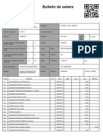 Bulletin de Salaire: Ministère Des Finances Et Du Budget