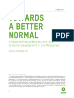 (LONG VERSION) Towards A Better Normal - A Study On Inequalities and The Lack of Human Development in The Philippines - 0