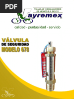 Vayremex Valvula de Seguridad Tipo Argolla 678 Catalogo