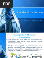 Generalidades de La Investigación de Mercados