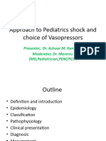 Pediatrics Shock DR Achuar