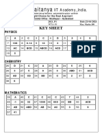 21-04-2024 - SR C-120 - Jee-Adv (2021-P1) - WTA-30 - Key & Sol's