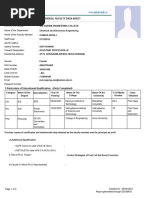 Individual Faculty Data Sheet