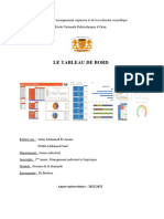 Expose Tableau de Bord