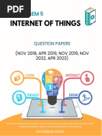 The Shikshak Tyit Sem 5 Internet of Things Question Papers N18 A19 N19 N22 A23