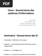 Cours Gouvernance Des SI (Master ITMA) 2023