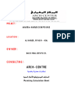 Pipe Size Calculation