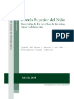 Interés Superior Del Niño: Protección de Los Derechos de Las Niñas, Niños y Adolescentes