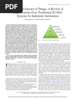 Industrial Internet of Things A Review of Improvements Over Traditional SCADA Systems For Industrial Automation