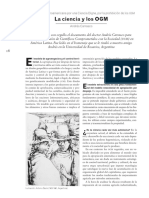 La Ciencia y Los Ogm Declaracion Latinoamericana Por Una Ciencia Digna Por La Prohibicion de Los Ogm