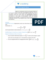 Formula Sheet Electromagnetic Waves 1