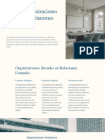 Tipos de Organizaciones Basadas en Relaciones Formales