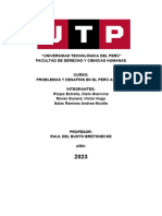 Problemas y Desafíos en El Perú Actual