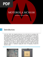 Motorola MC 88100 1