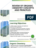 Lec Review To Organic Chemistry