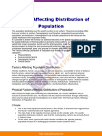 Factor Affecting Population