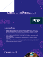 Right To Information