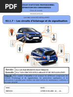 Circuits Eclairage Signalisation Voiture