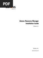 Zenoss Resource Manager Installation Guide r6.2.1 d1652.18.248.67