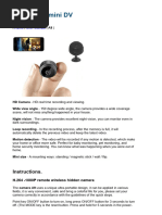 A9 WiFi Mini Camera. User Manual. English