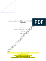 NURS FPX 6618 Assessment 2 Mobilizing Care For An Immigrant Population