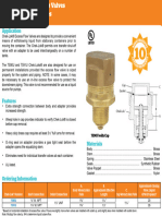 Chek-Lok® Excess Flow Valves 7590U and 7591U Series: Application