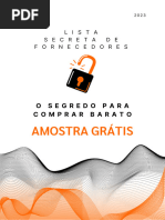 Amostra Grátis - Lista de Fornecedores-1