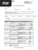 Evaluaci-N n1 Ed. F-Sica Primero B-Sico 2024