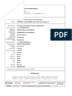 Comprovante de Transação Bancária: Boleto de Cobrança Data Da Operação: #De Controle: - Documento