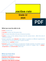 Reaction Rate 2024