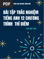 BÀI TẬP TRẮC NGHIỆM ANH 12- Chương trình thí điểm