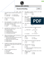 Arjuna JEE (2024) : Chemical Bonding