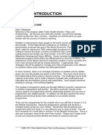 PH Nutrition Module Introduction