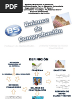 Estructura Del Balance de Comprobacion