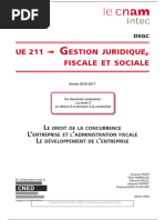 UE 211 Estion Juridique Fiscale ET Sociale