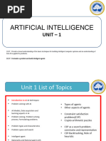 AI Unit 1 PPT (21CSC206T)