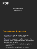 Simple and Multiple Regression