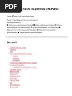 Lecture 0 - Notes CS50T