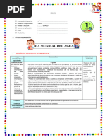 Miercoles A - Sesión - Dia Mundial Del Agua