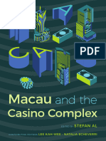 (Gambling Studies Series) Stefan Al, Kah-Wee Lee, Natalia Echeverri - Macau and The Casino Complex-University of Nevada Press (2018)