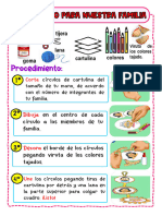 Ficha Leemos Un Texto Instructivo Un Cuadrito para Mi Familia